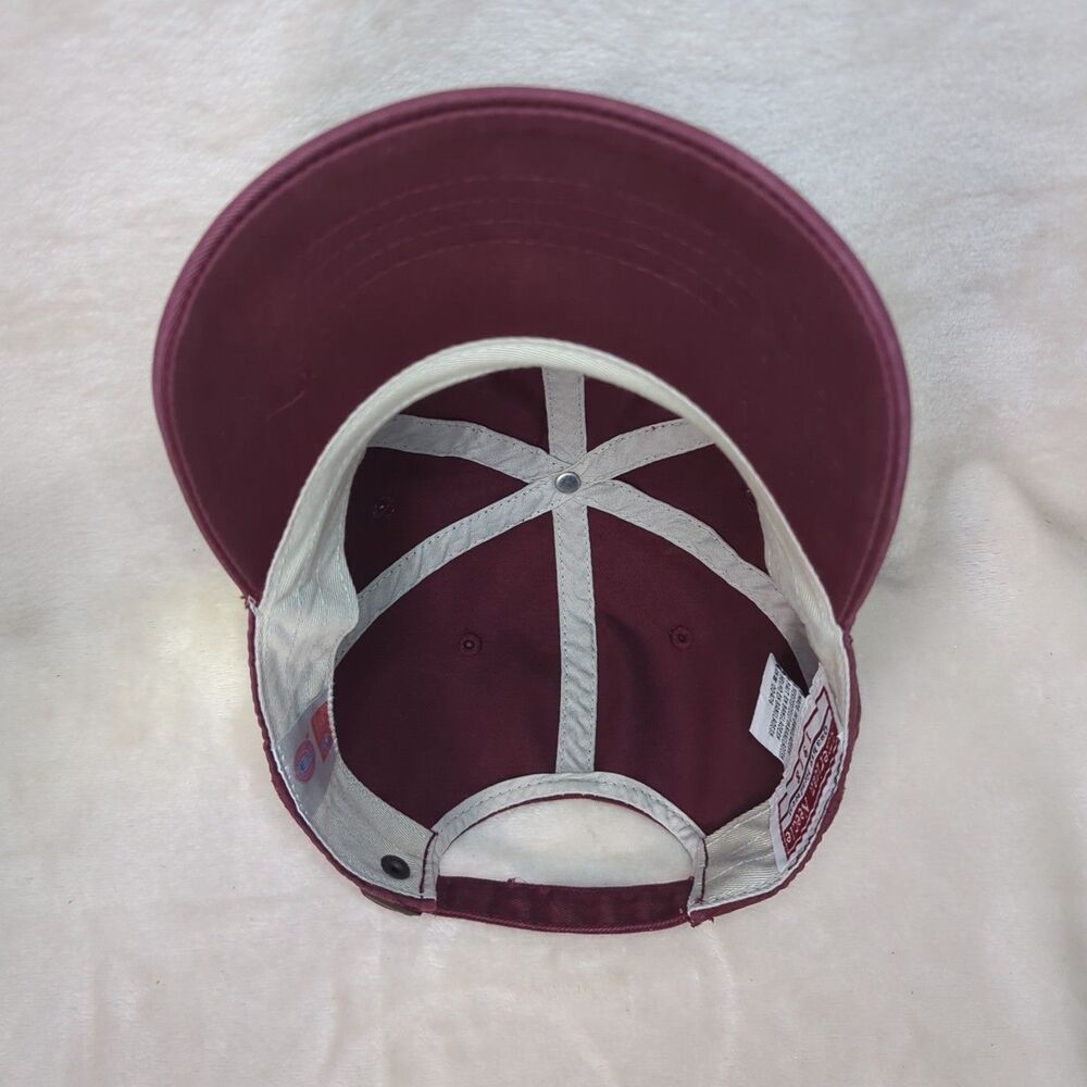 Texas A&M Hat Aggies Strapback Adult Cap Maroon Embroidered American Needle OSFA - Picture 10 of 12